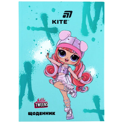 Щоденник шкільний Kite LOL LO26-262, тверда обкладинка