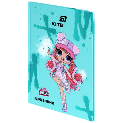 Щоденник шкільний Kite LOL LO26-262, тверда обкладинка