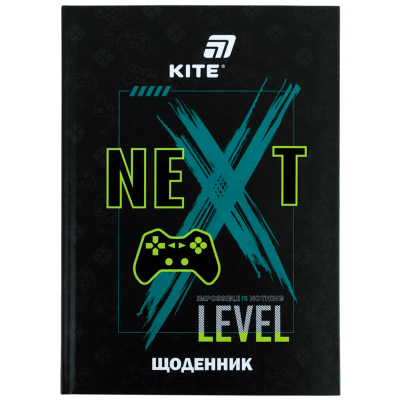 Щоденник шкільний Kite Game K26-262-2, тверда обкладинка