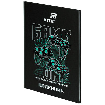 Щоденник шкільний Kite Game on K26-262-5, тверда обкладинка
