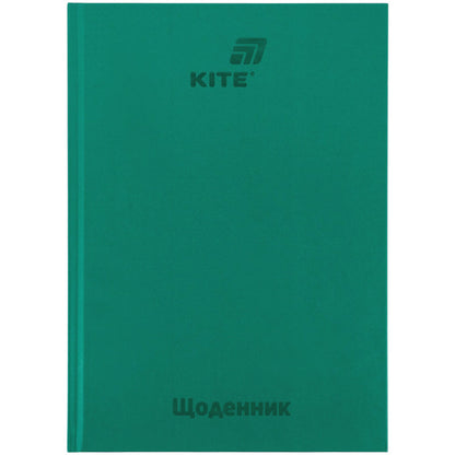 Щоденник шкільний Kite K26-262-13, тверда обкладинка, зелений