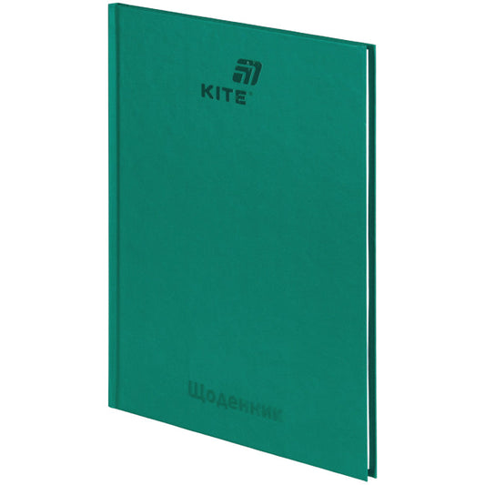 Щоденник шкільний Kite K26-262-13, тверда обкладинка, зелений