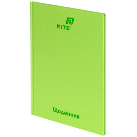 Щоденник шкільний Kite K26-262-16, тверда обкладинка, салатовий