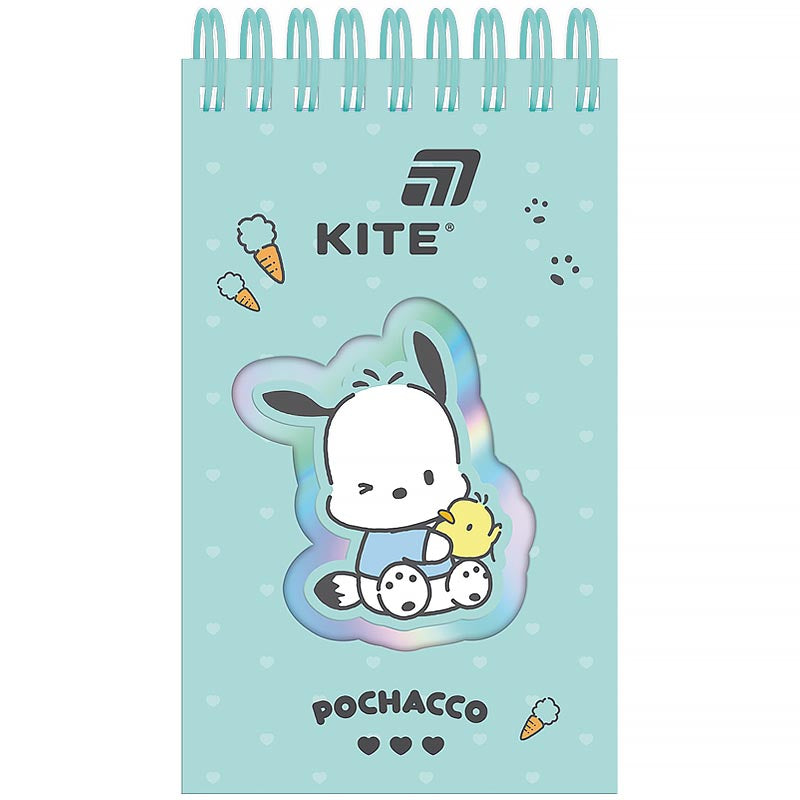 Блокнот на спіралі Kite Pochacco PC26-279, 80 аркушів, лінія
