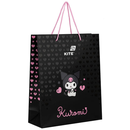Пакет паперовий подарунковий Kite Kuromi HK26-266-2, 26х32 см