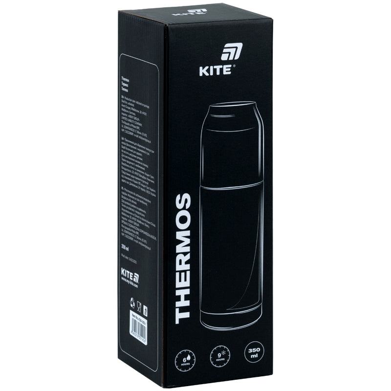 Термос Kite Pearl K26-302-3, 350 мл, фіолетовий