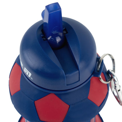 Силіконова пляшка для води Kite K26-1272-3, 550 мл, червоно-синя