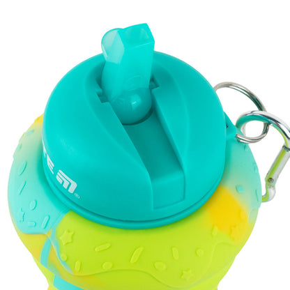 Силіконова пляшка для води Kite K26-1271-1, 600 мл, бірюзова