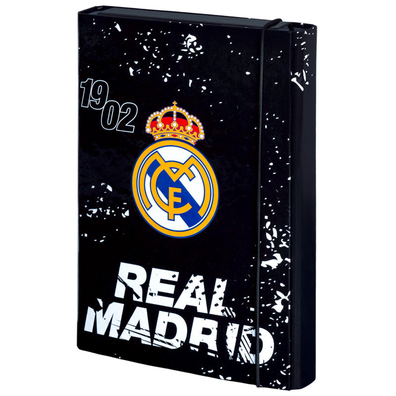 Папка для зошитів на гумці Kite FC Real Madrid RL26-210, картон