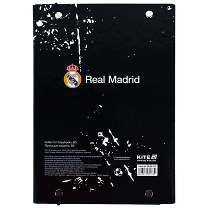 Папка для зошитів на гумці Kite FC Real Madrid RL26-210, картон