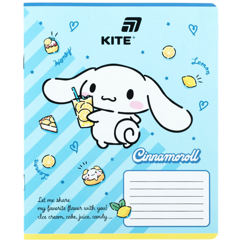 Зошит шкільний Kite Kuromi HK25-232-4, 12 аркушів, клітинка