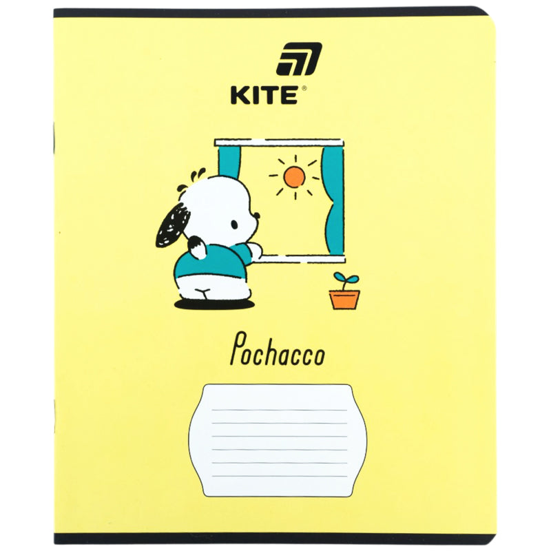 Зошит шкільний Kite Pochacco PC26-232, 12 аркушів, клітинка
