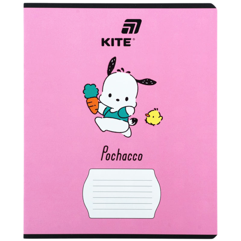 Зошит шкільний Kite Pochacco PC26-232, 12 аркушів, клітинка