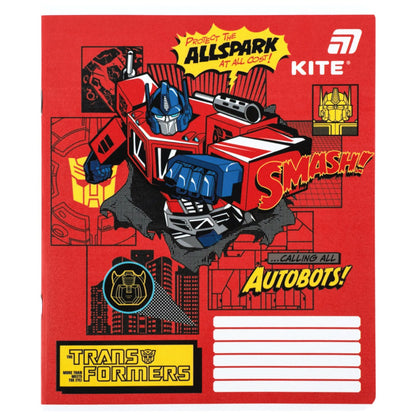 Зошит шкільний Kite Transformers TF26-232, 12 аркушів, клітинка