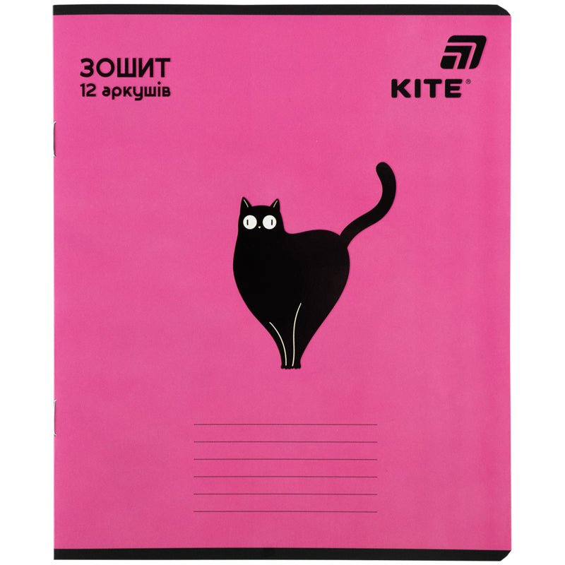 Зошит шкільний Kite One color K26-234, 12 аркушів, лінія
