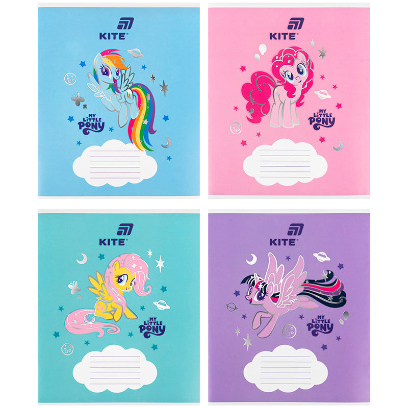 Зошит шкільний Kite My Littke Pony LP26-235, 12 аркушів, коса лінія
