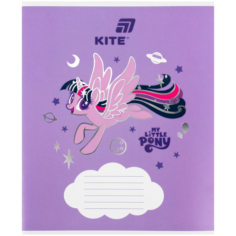 Зошит шкільний Kite My Littke Pony LP26-235, 12 аркушів, коса лінія
