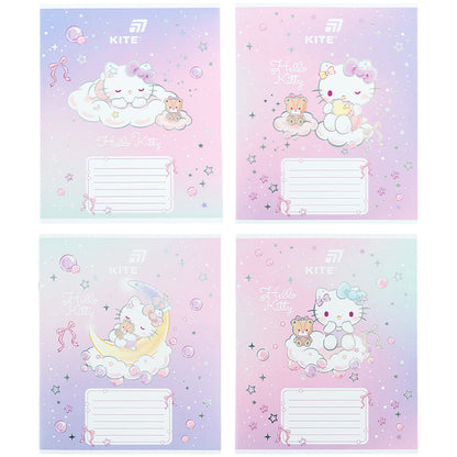 Зошит шкільний Kite Hello Kitty  HK26-235-1, 12 аркушів, коса лінія