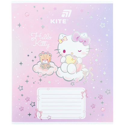 Зошит шкільний Kite Hello Kitty  HK26-235-1, 12 аркушів, коса лінія