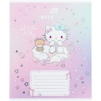 Зошит шкільний Kite Hello Kitty  HK26-235-1, 12 аркушів, коса лінія