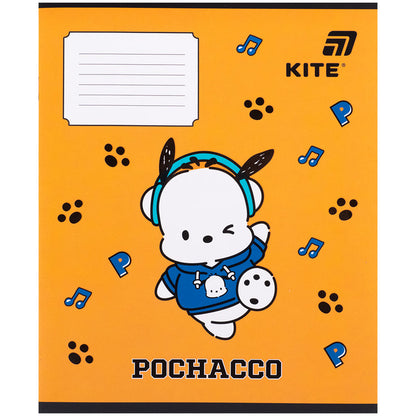 Зошит шкільний Kite Pochacco PC26-235, 12 аркушів, коса лінія