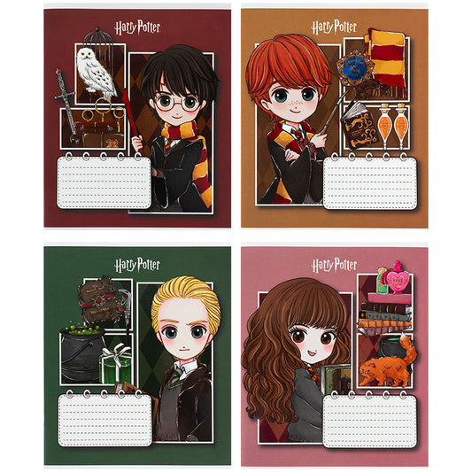 Зошит шкільний Kite Harry Potter HP26-235, 12 аркушів, коса лінія