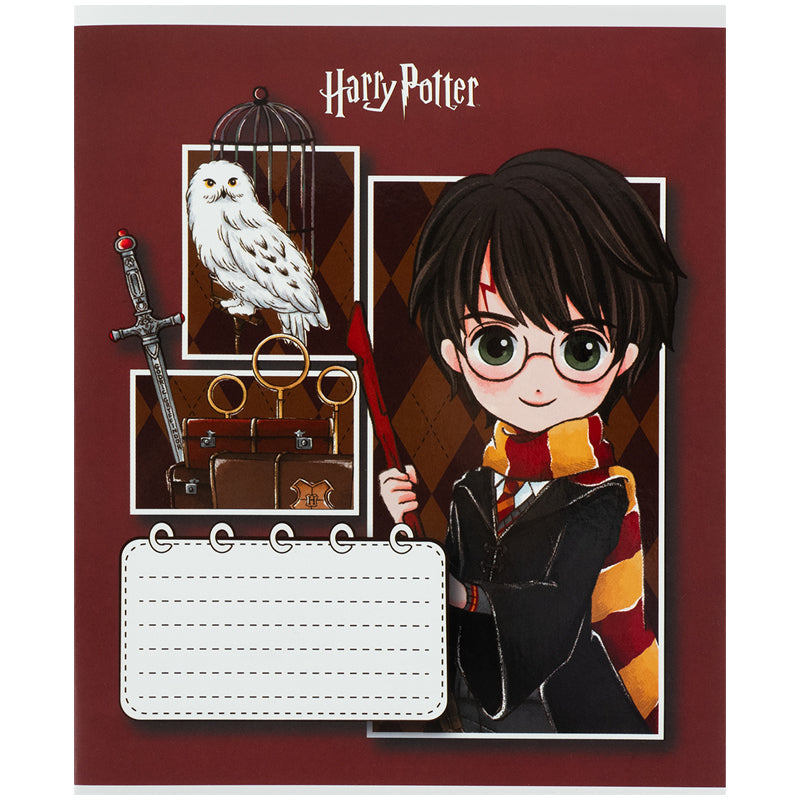 Зошит шкільний Kite Harry Potter HP26-235, 12 аркушів, коса лінія