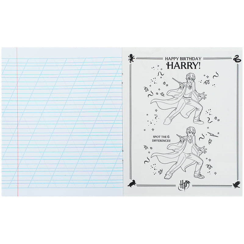 Зошит шкільний Kite Harry Potter HP26-235, 12 аркушів, коса лінія
