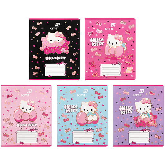 Зошит шкільний Kite Hello Kitty HK26-236-1, 18 аркушів, клітинка