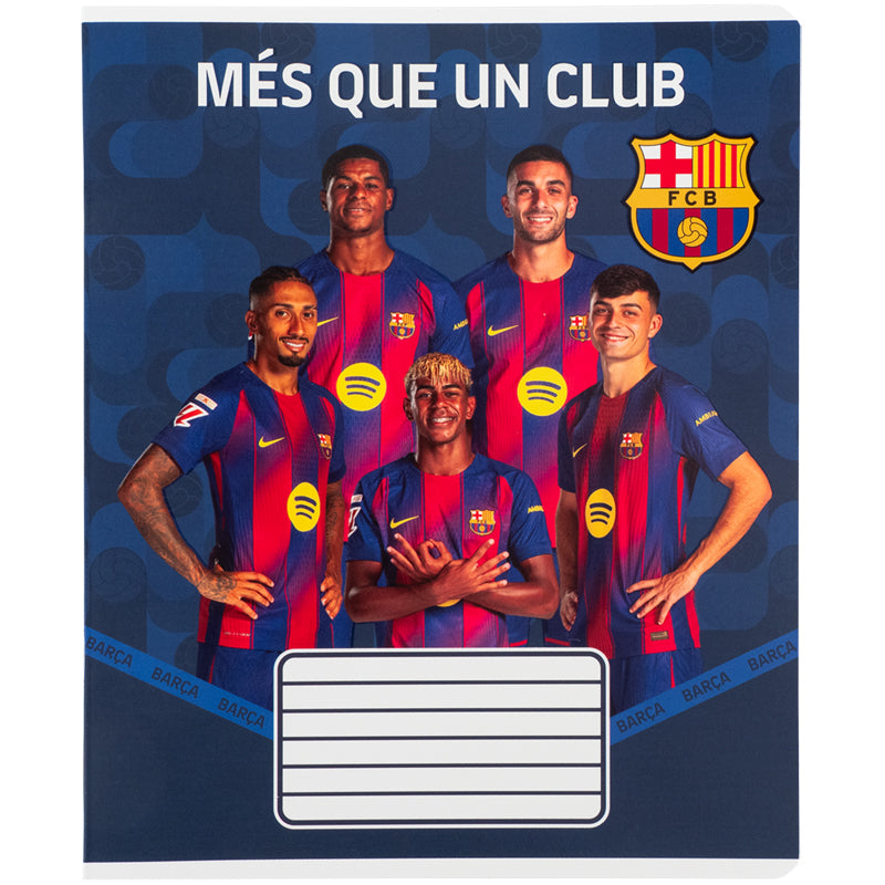 Зошит шкільний Kite FC Barcelona BC26-236, 18 аркушів, клітинка