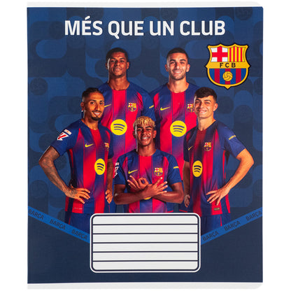 Зошит шкільний Kite FC Barcelona BC26-236, 18 аркушів, клітинка