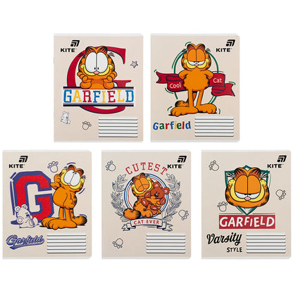 Зошит шкільний Kite Garfield GF26-236, 18 аркушів, клітинка