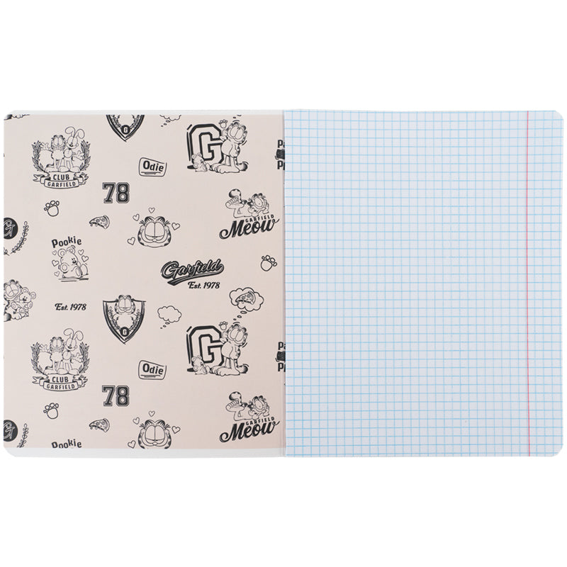 Зошит шкільний Kite Garfield GF26-236, 18 аркушів, клітинка
