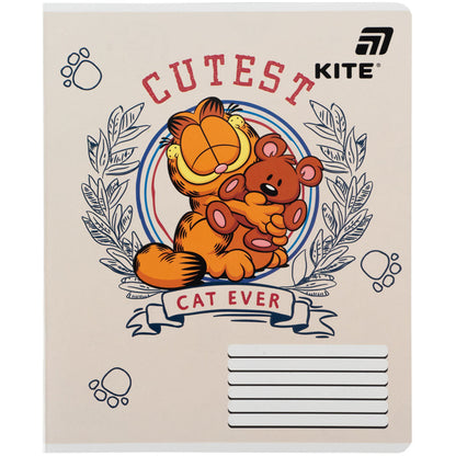 Зошит шкільний Kite Garfield GF26-236, 18 аркушів, клітинка
