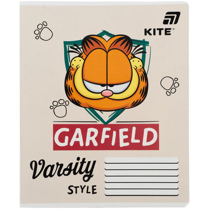 Зошит шкільний Kite Garfield GF26-236, 18 аркушів, клітинка