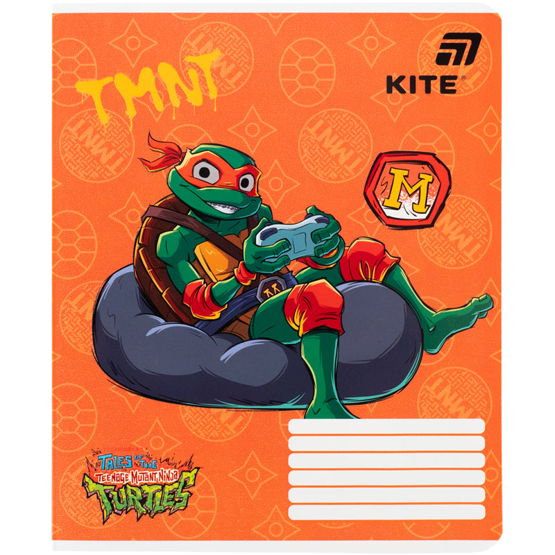 Зошит шкільний Kite Ninjia Turtles NT26-236, 18 аркушів, клітинка