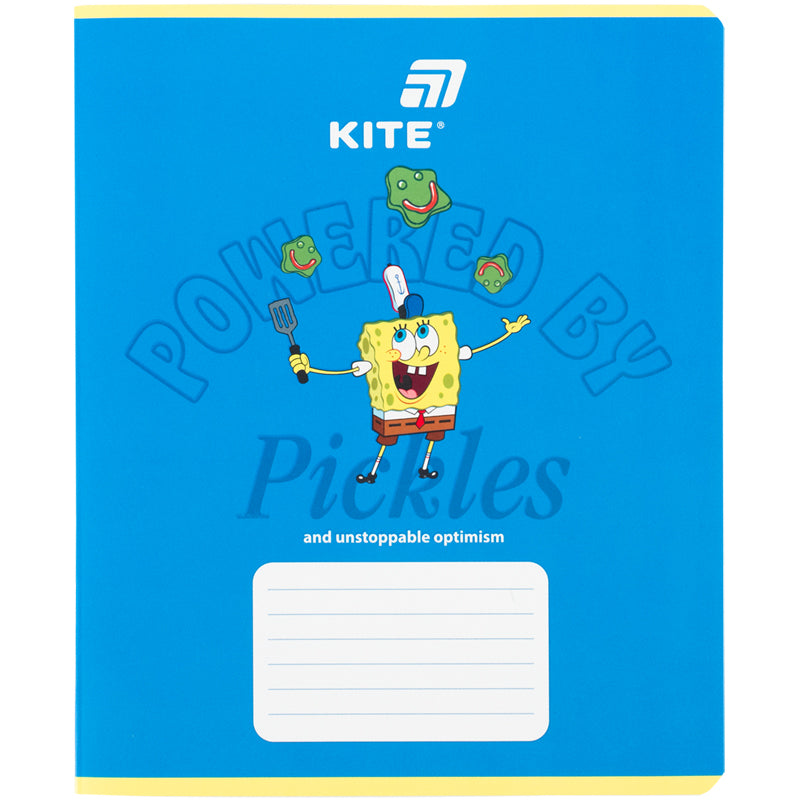 Зошит шкільний Kite Sponge Bob SB26-236, 18 аркушів, клітинка