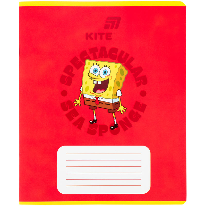 Зошит шкільний Sponge Bob SB26-237, 18 аркушів, лінія