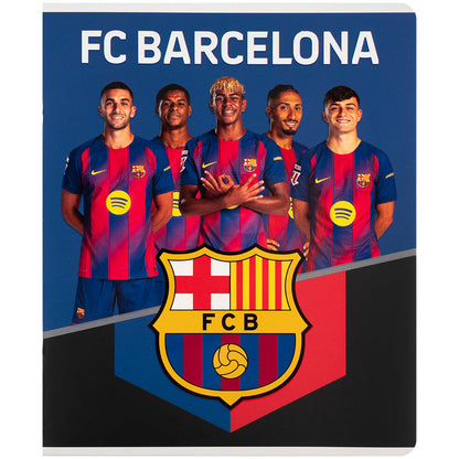 Зошит шкільний Kite FC Barcelona BC26-238, 24 аркуші, клітинка