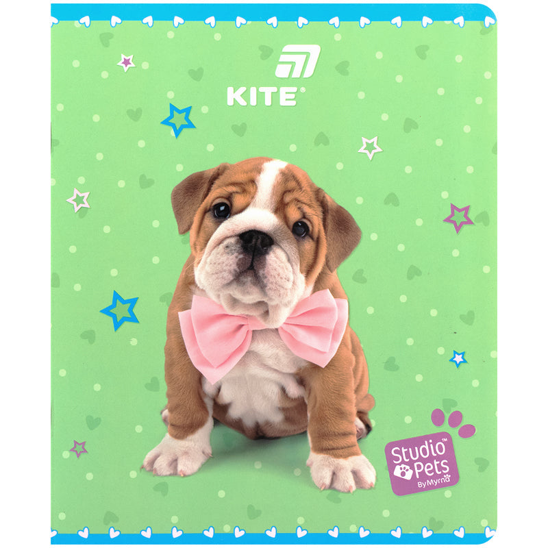 Зошит шкільний Kite Studio Pets SP26-238, 24 аркуші, клітинка