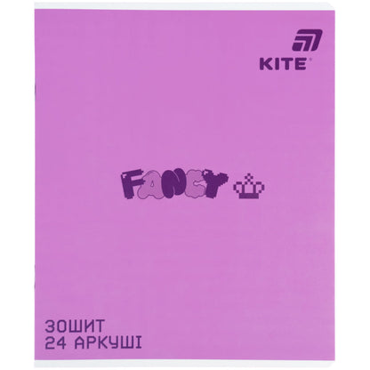 Зошит шкільний Kite One Color K26-239-1, 24 аркуші, лінія