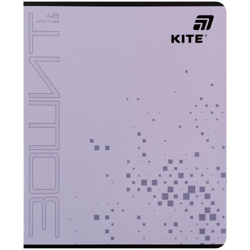 Зошит шкільний Kite One Color K26-259-1, 48 аркушів, клітинка