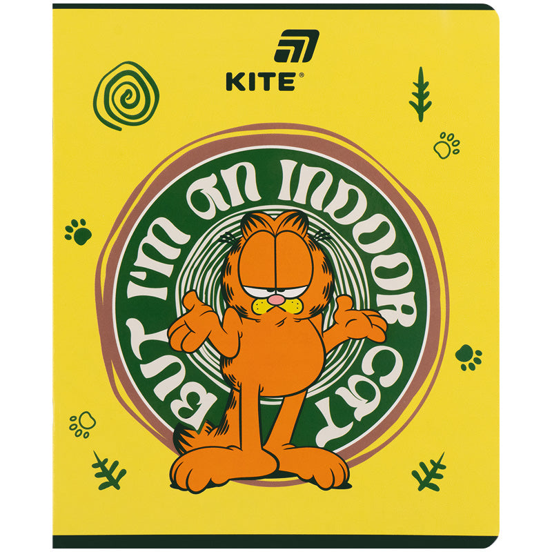 Зошит шкільний Kite Garfield GF26-259, 48 аркушів, клітинка