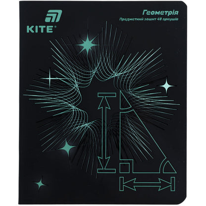 Зошит предметний Kite Lumen K26-240-1, 48 аркушів, клітинка, геометрія