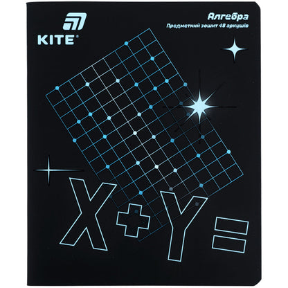 Зошит предметний Kite Lumen K26-240-3, 48 аркушів, клітинка, алгебра