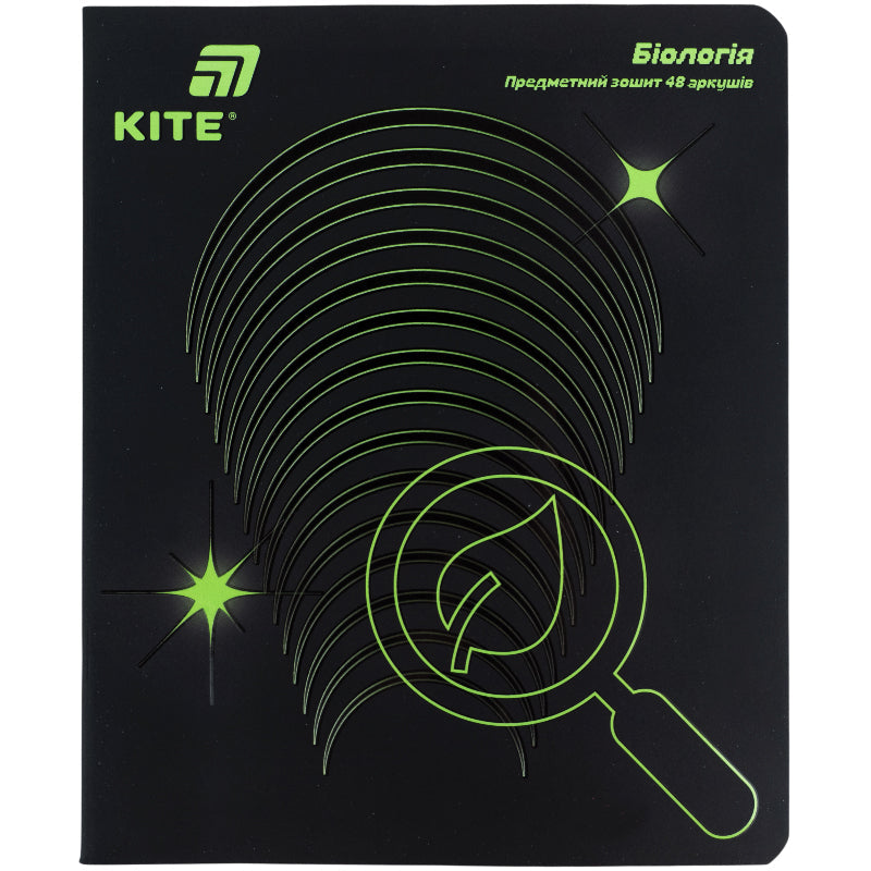 Зошит предметний Kite Lumen K26-240-7, 48 аркушів, клітинка, біологія