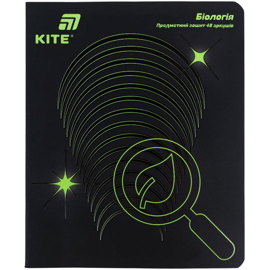 Зошит предметний Kite Lumen K26-240-7, 48 аркушів, клітинка, біологія