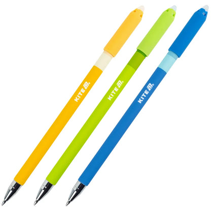 Ручка гелева "пиши-стирай" Kite Color K26-350-2, синя, упаковка 12 шт