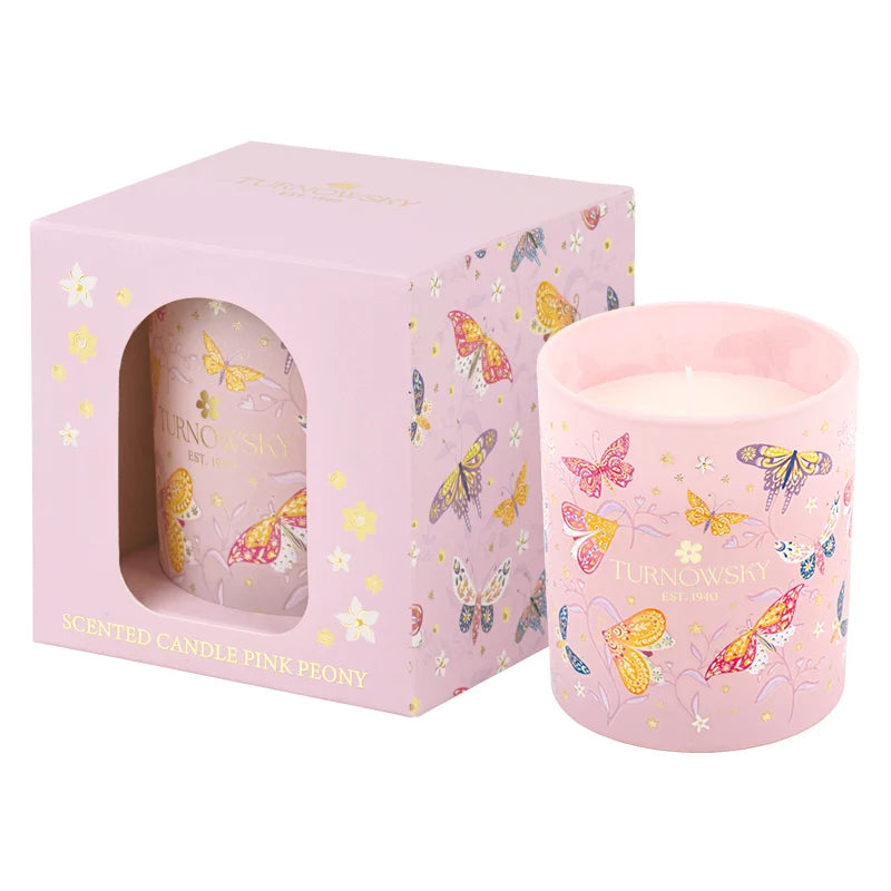 Ароматична свічка з ароматом рожевої півонії Axent Turnowsky Fairy Garden 7249-06-A-TR, 185г