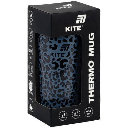 Термочашка Kite K26-1226-1, 500 мл, темно-сіра